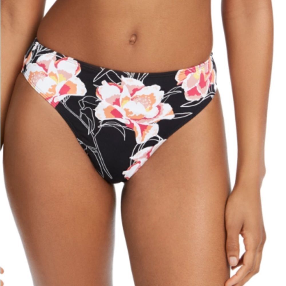 Roxy Black and Pink Bikini Swimwear